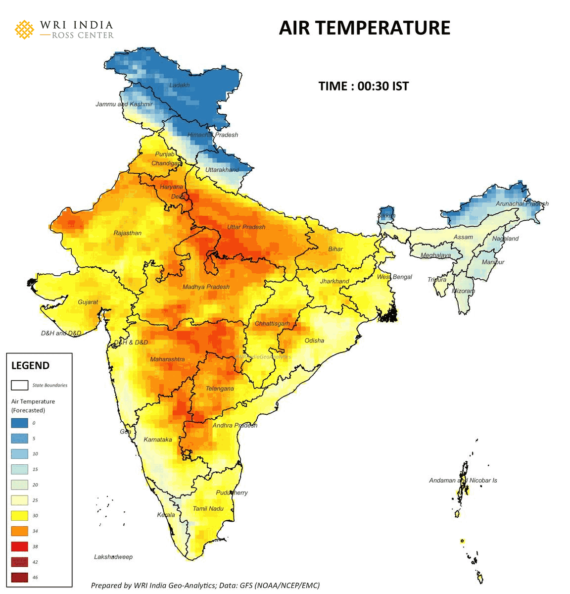Measuring and Mapping a Heatwave | WRI INDIA