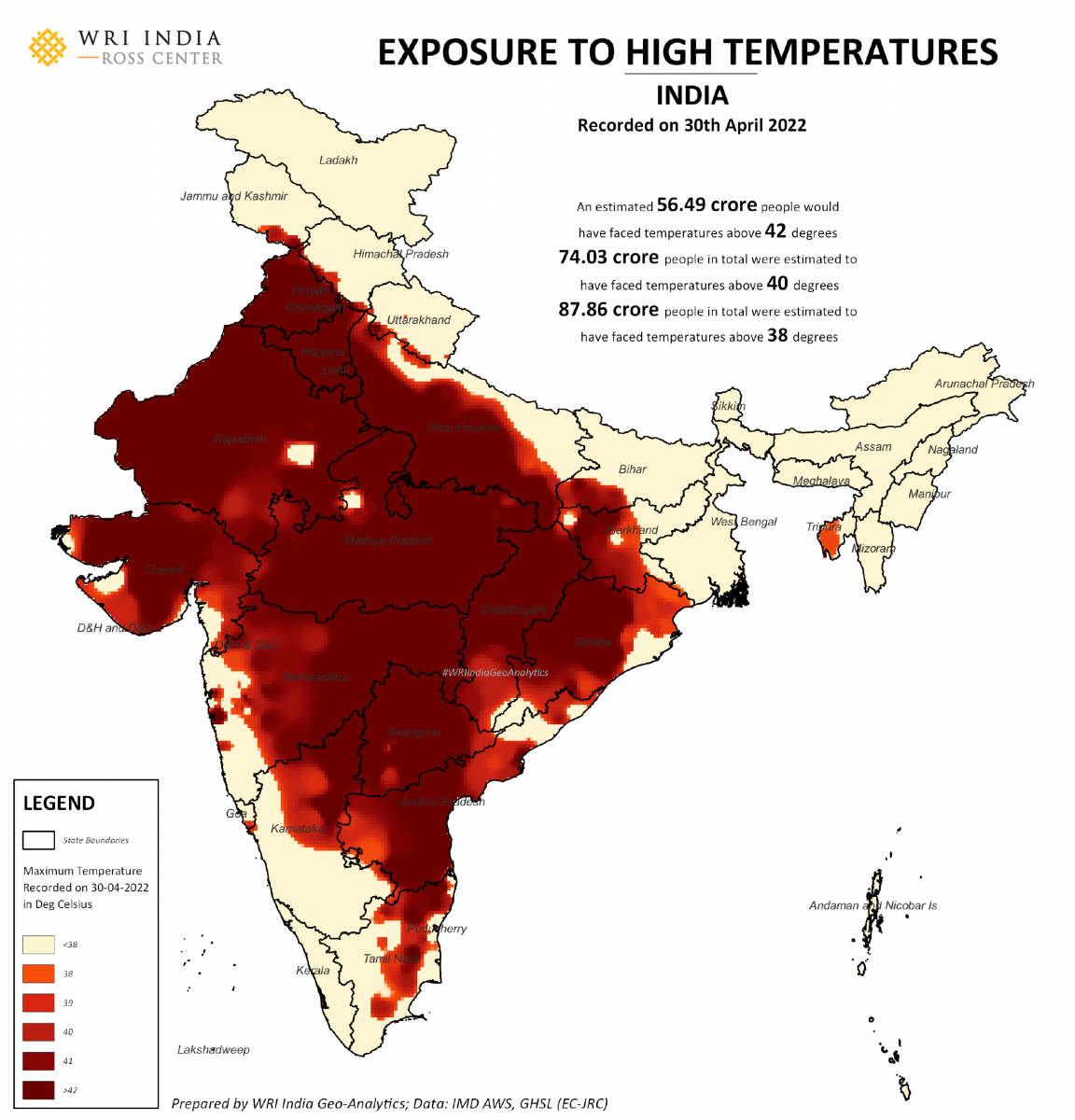 Measuring and Mapping a Heatwave WRI INDIA