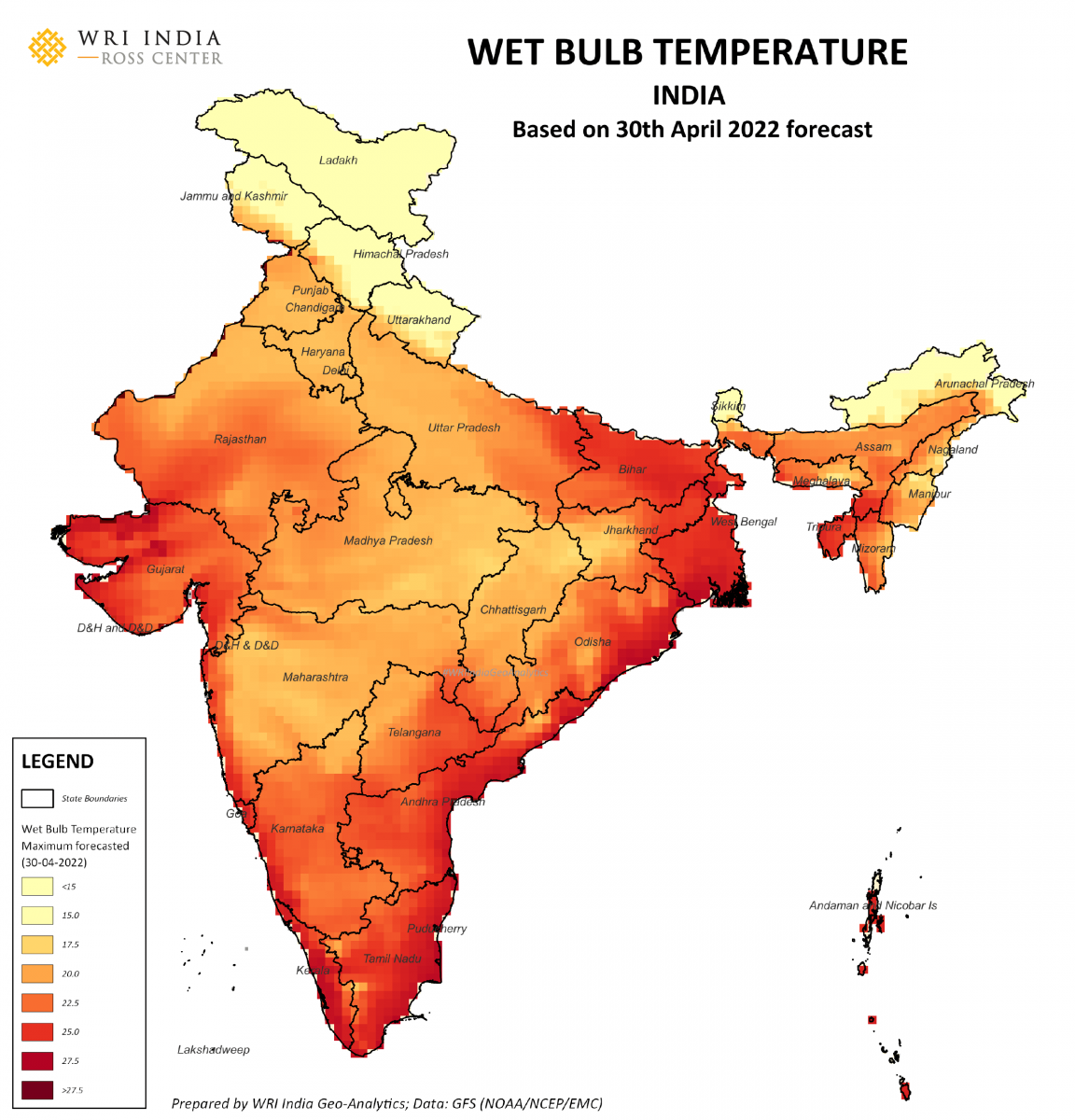 Measuring and Mapping a Heatwave WRI INDIA