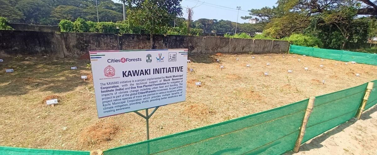Developed Kawaki site at Edward Memorial School.