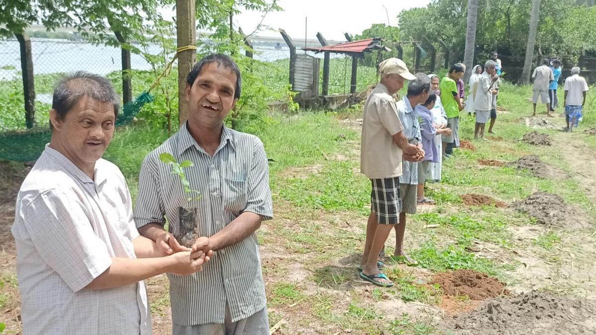 Tree planting drive at Cothalango Brothers Campus.