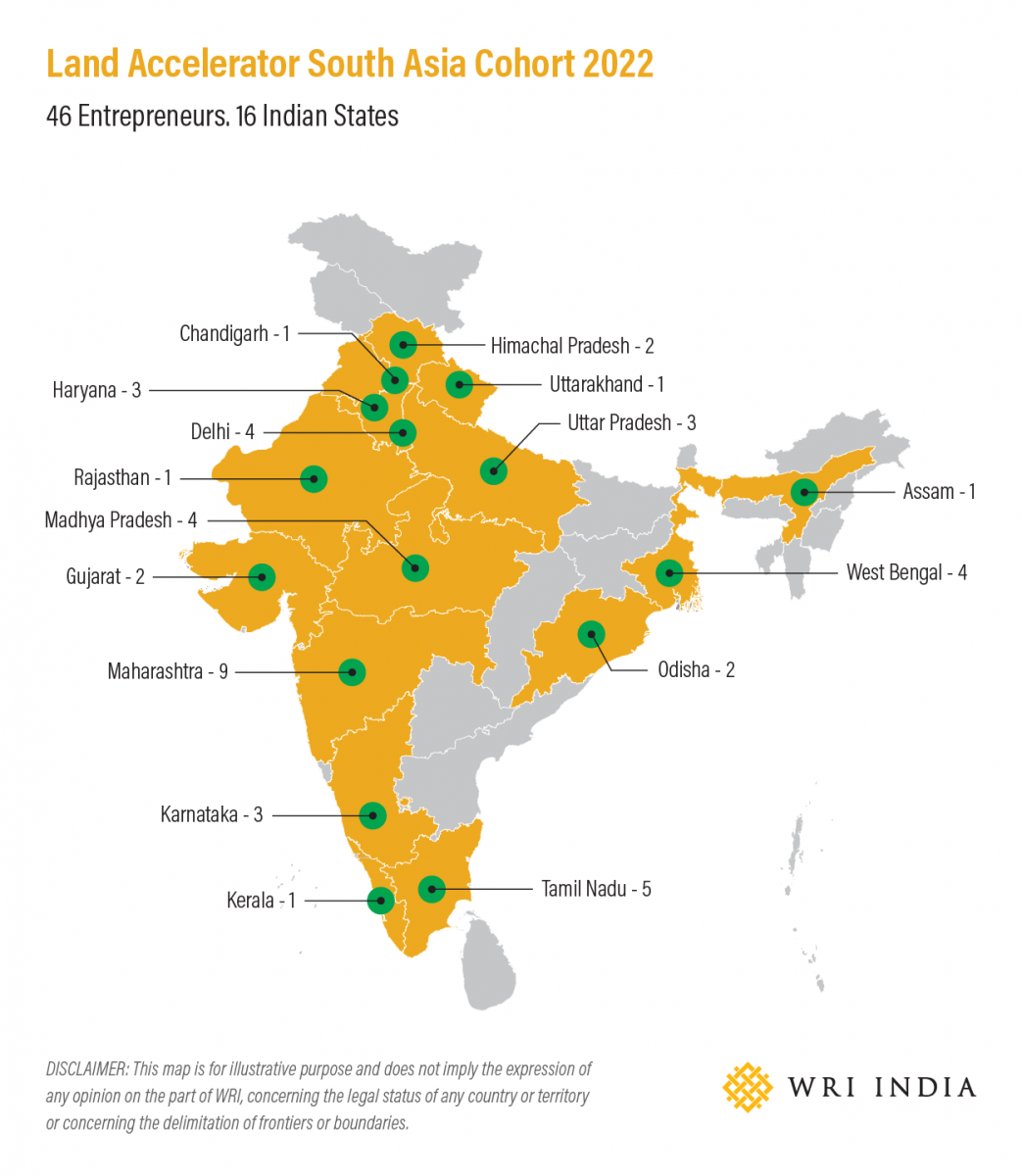 The Land Accelerator South Asia Cohort 2022