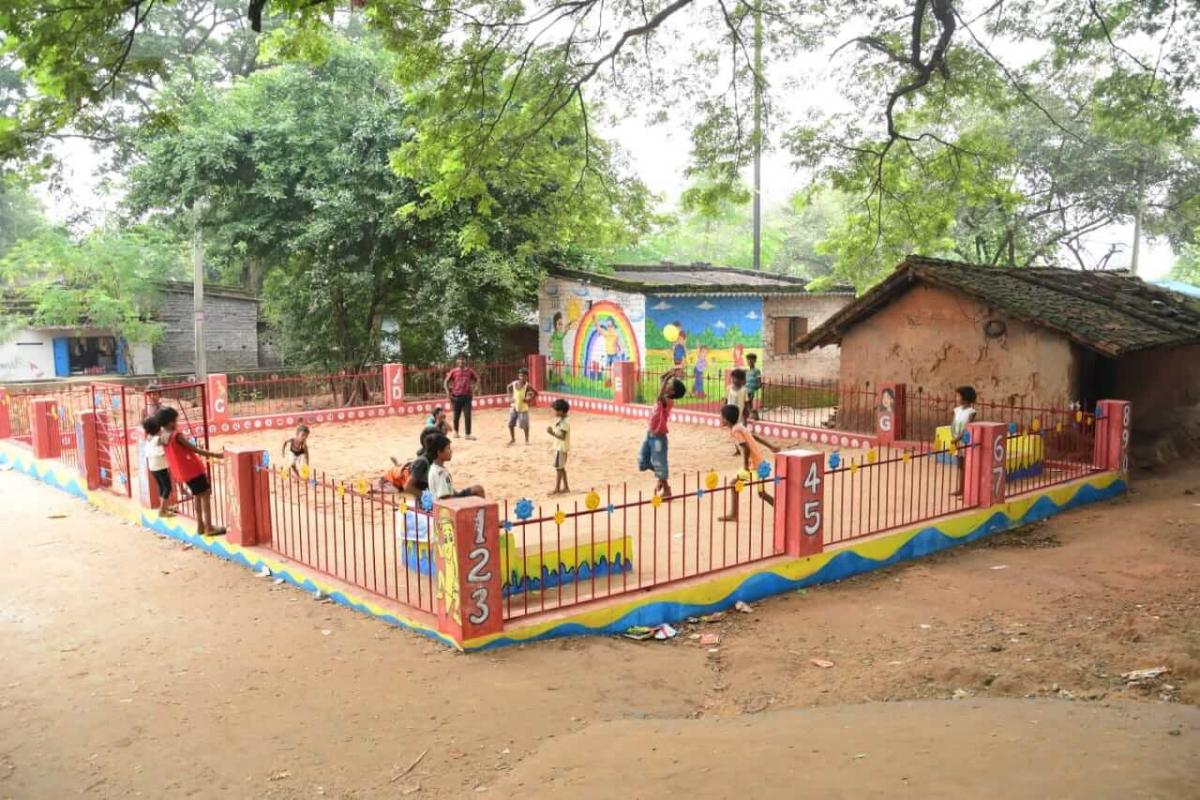 Formal public spaces created in Malgodam and Leprosy Colony informal settlements, Rourkela