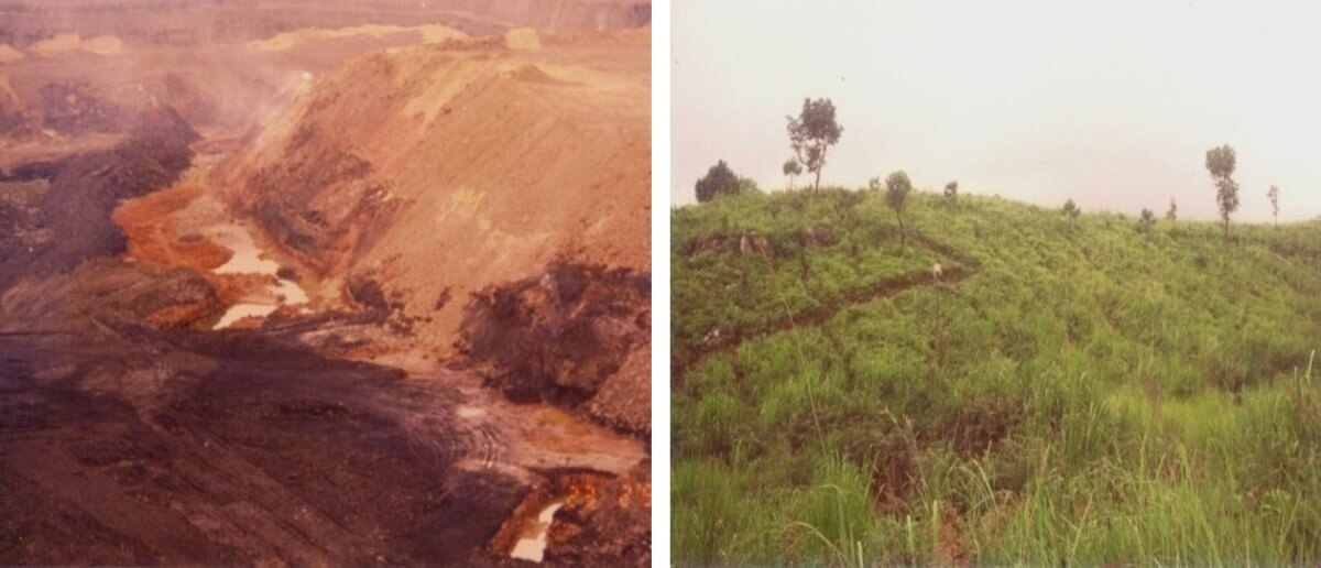 Land shaping and soil amendments on 16 hectares of Coal Mine in Bhilwara, Rajasthan