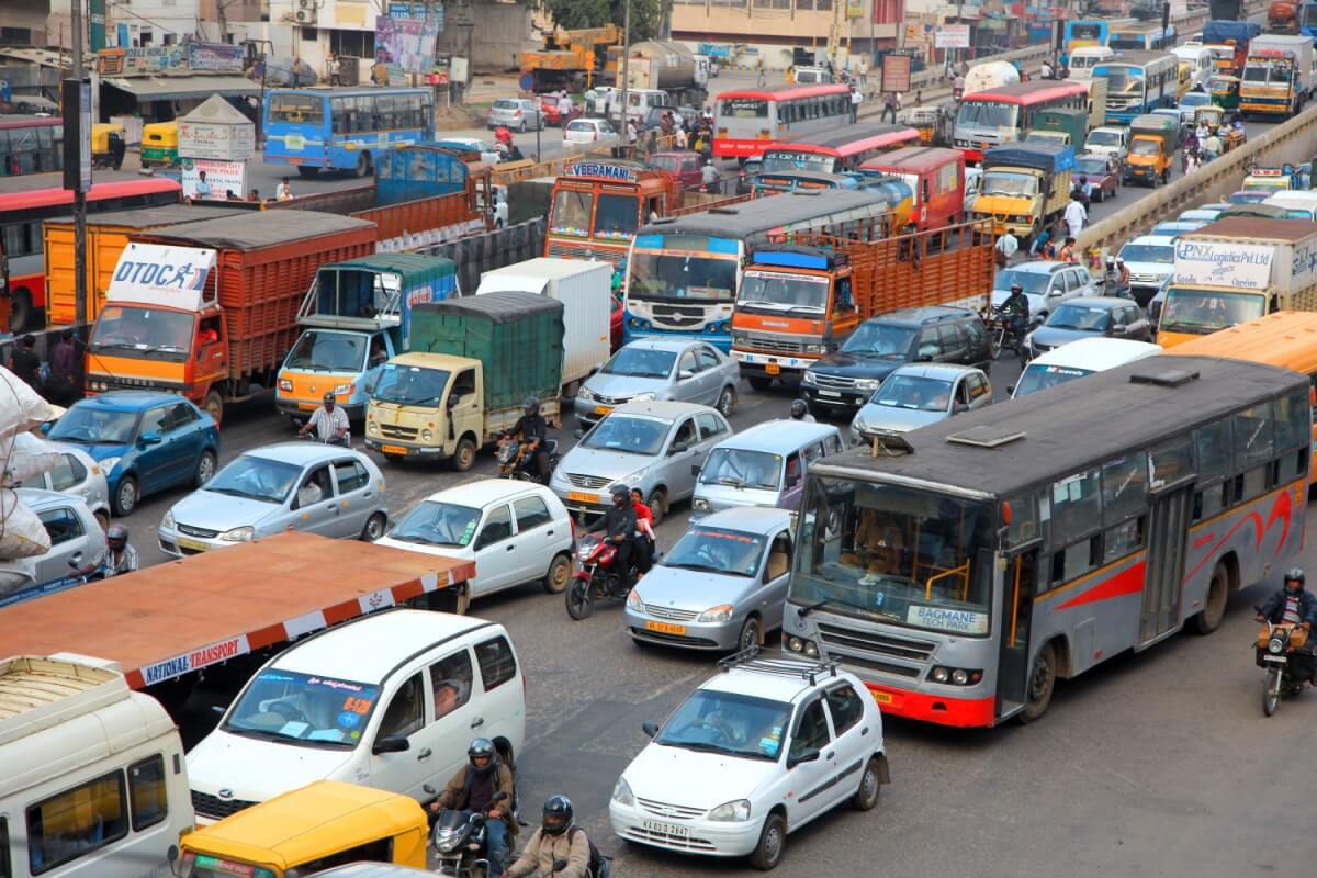 India has the fourth-largest trucking market which is expected to grow four times by 2050. Photo by Shutterstock.