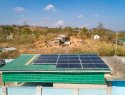 Solar PV installed at a health centre in Meghalaya.