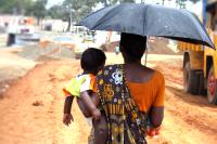 Women worker construction caregiving