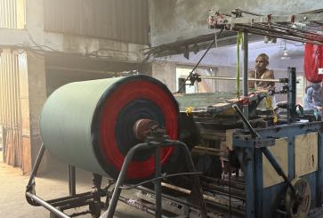 textile factory heat workers