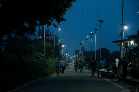 Solar streetlight Giridih Jharkhand