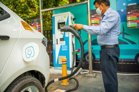 EV charging station