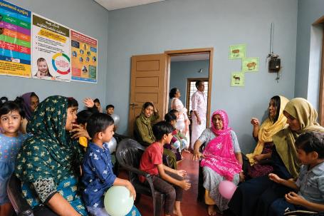 Anganwadi community outreach