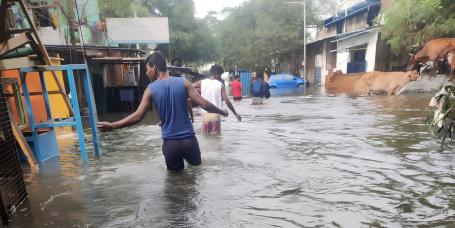 Flooding in Ambattur, Chennai