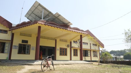 Solar-powered healthcare facility in Karimganj district, Assam