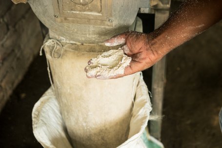 The renewable energy run flour mill in Jharkhand