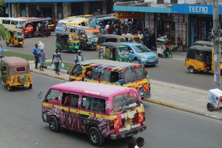 Matatus in Mombasa, Kenya
