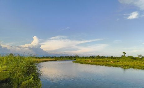 Sampur River in Bodoland