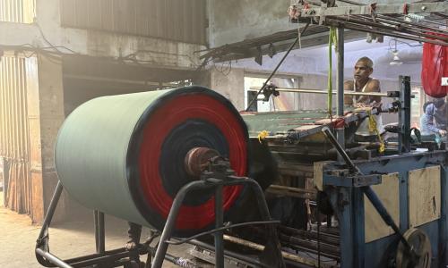 textile factory heat workers