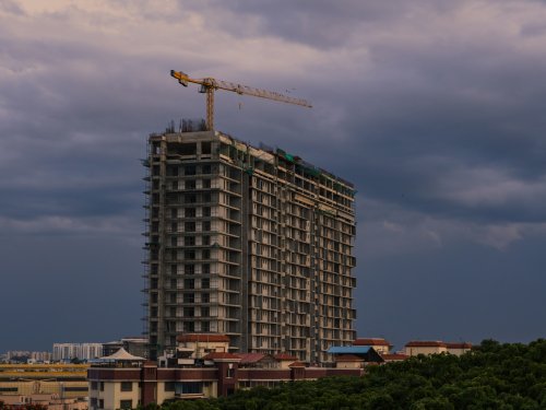 construction in India