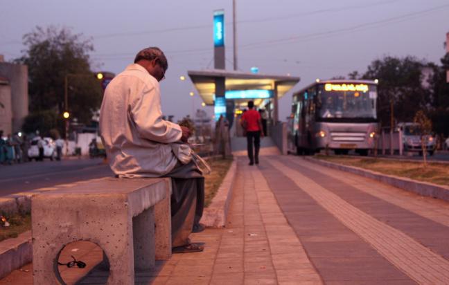 Indian cities can adopt a more sustainable path by prioritising people-oriented, integrated transport development. Photo by Meena Kadri/Flickr.