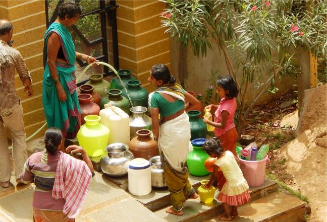 Achieving the SDGs can help India meet its urban water demand, strengthen urban resilience, and mitigate the impacts of unplanned urbanization and climate change. Photo by reddees/shutterstock.