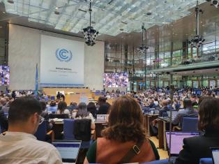 Delegates at the Bonn Climate Change Conference. Photo by Saransh Bajpai/WRI India.
