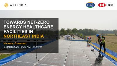 Towards Net-Zero Energy Healthcare Facilities in Northeast India